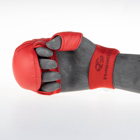 Hayashi Karate protège-poing TSUKI avec pouce (approuvé WKF) - rouge, 238