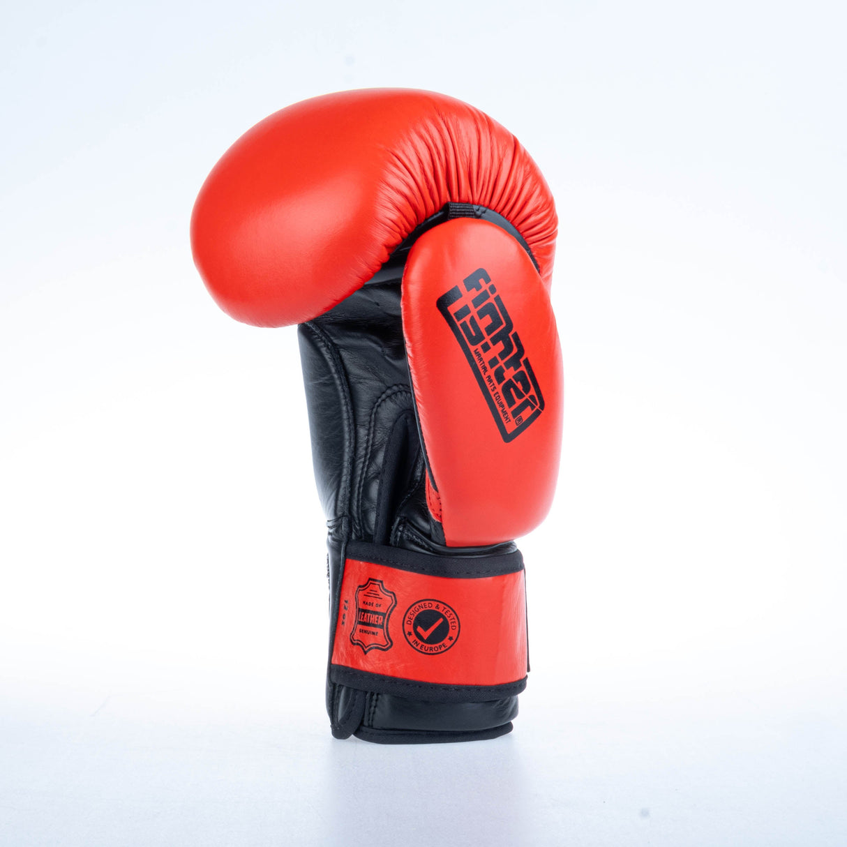 Gants de boxe Fighter ronds - rouge, 1376-RNDXR