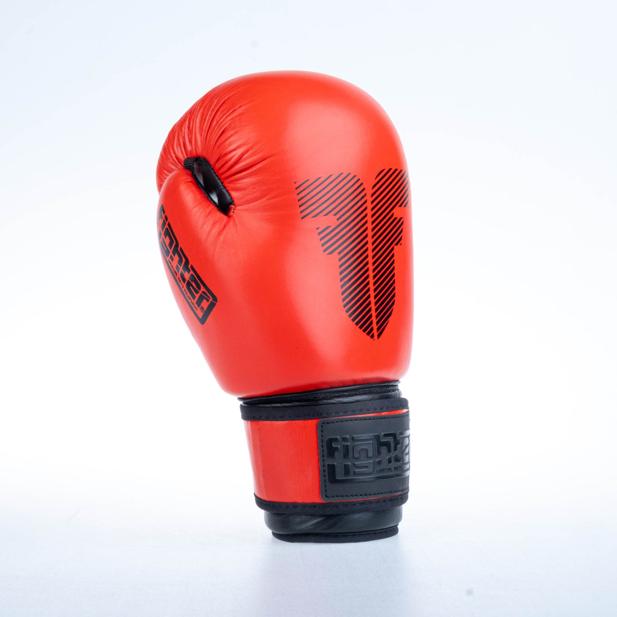 Gants de boxe Fighter ronds - rouge, 1376-RNDXR