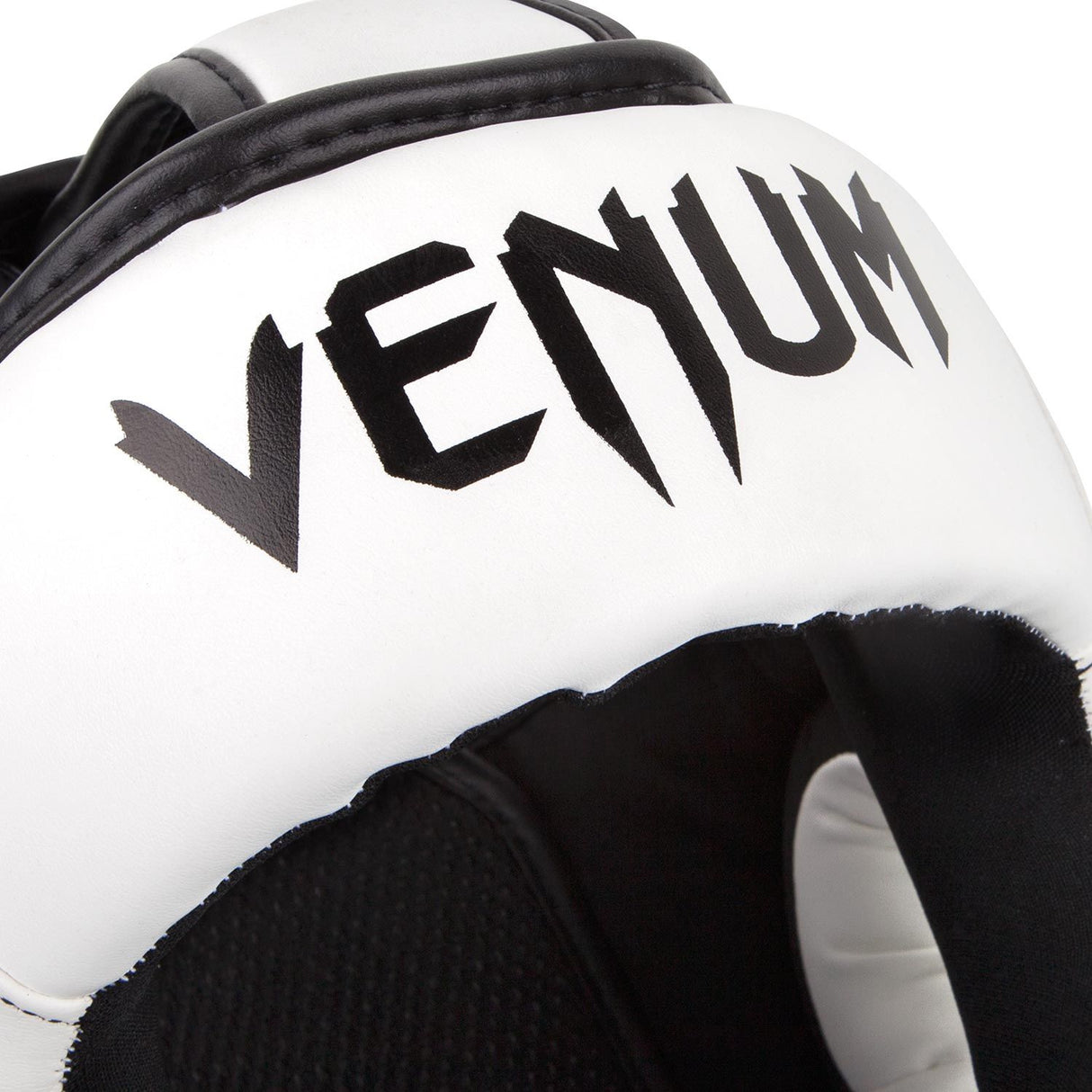 Venum Elite headguard - unisize white/black
