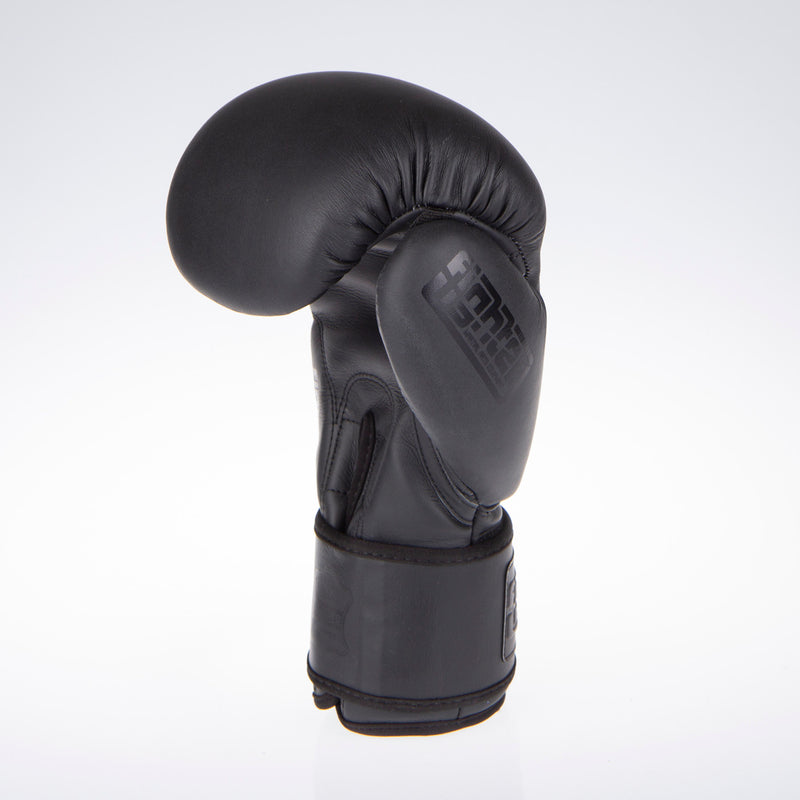 Fighter Boxing Gloves SPLIT - matt black, FBG-001B