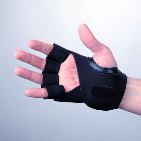 Bandages pour les mains en gel Fighter Strap - noir, FGW-001BB