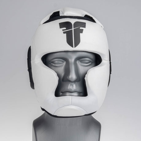 Casque de chasse Sparring - blanc/noir, JE1421PUWHT