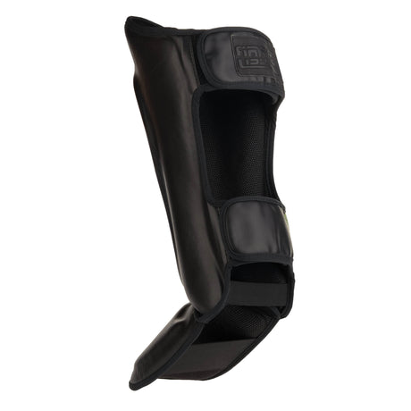 Fighter Shinguards Thai Classic - Schwarz/Neongelb, JE1573BNY
