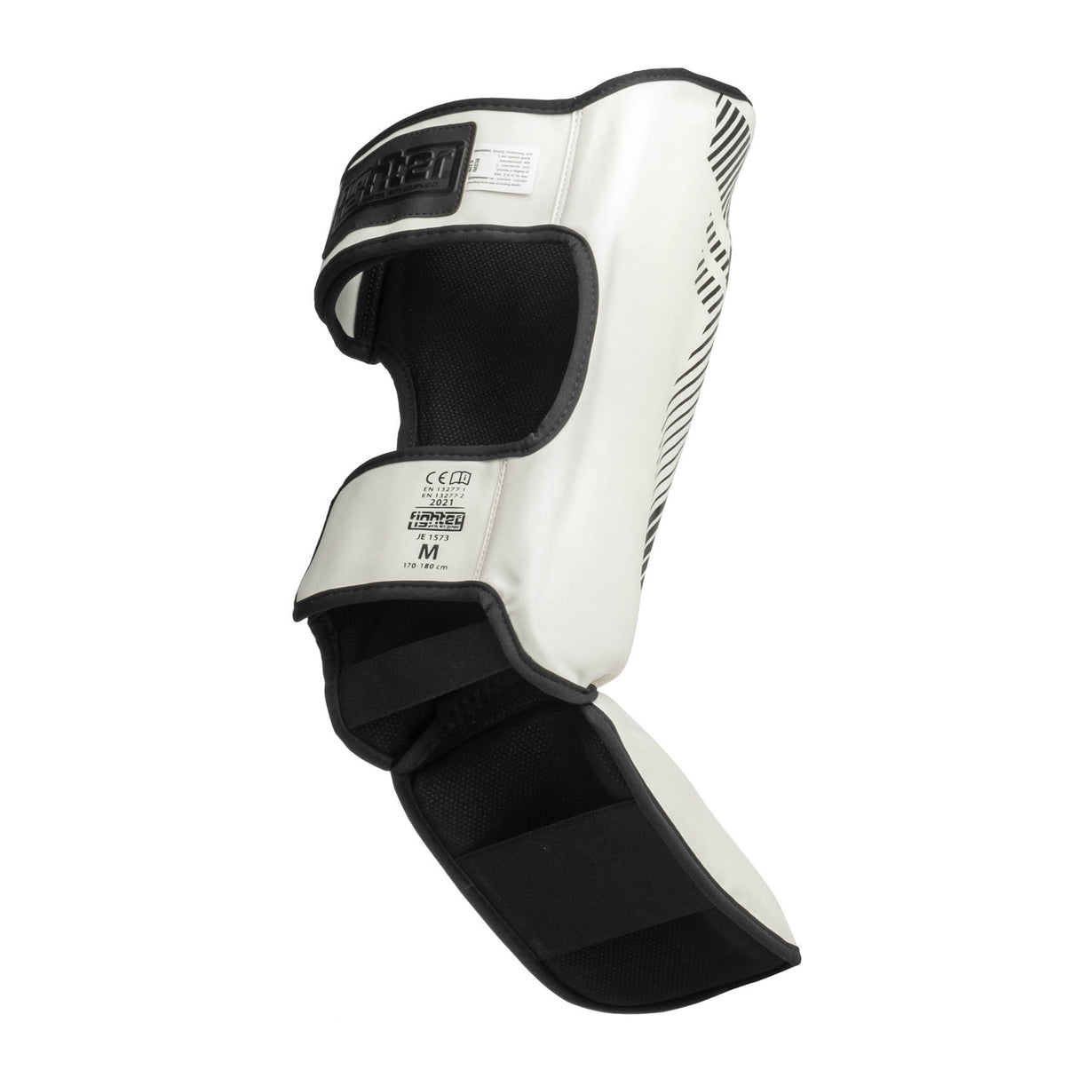 Fighter Shinguards Thai Classic - white/black, JE1573BWH