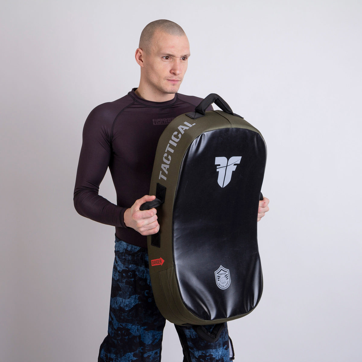 Fighter Kicking Shield - MULTI GRIP - Tactical Series - army green, FKSH-15