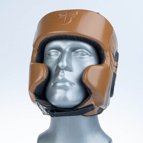 Fighter Head Guard Pro - Brown, 2796PrBR