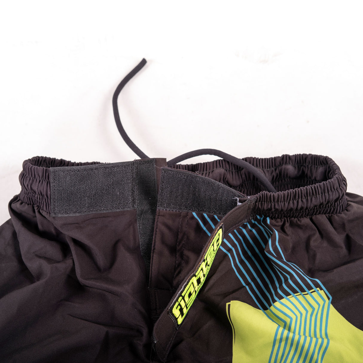 Fighter-Hose – FIGHT – schwarz/blau/grün, FF-P003BBY