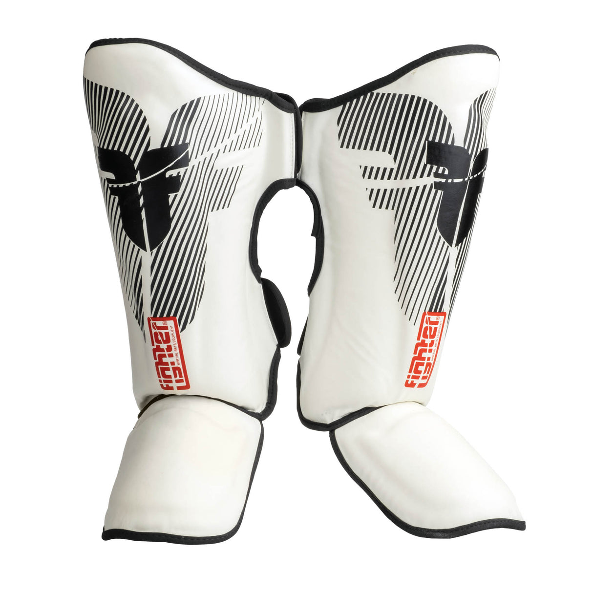 Fighter Shinguards Thai Classic - white/black, JE1573BWH