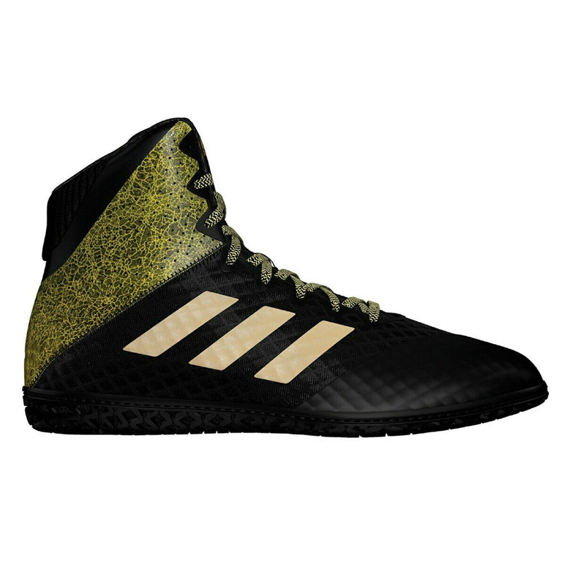 Adidas Wrestling Shoes Mat Wizard Hype - black/green, EF1476