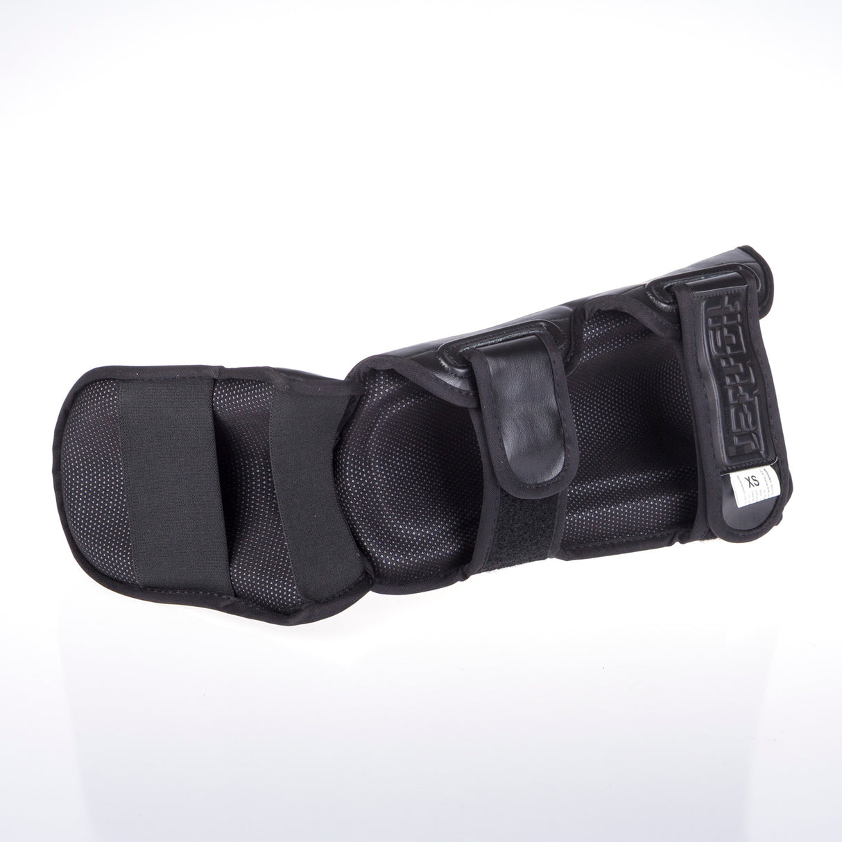 Fighter Shinguards Thai Ergo - black/white, FSG-004BW
