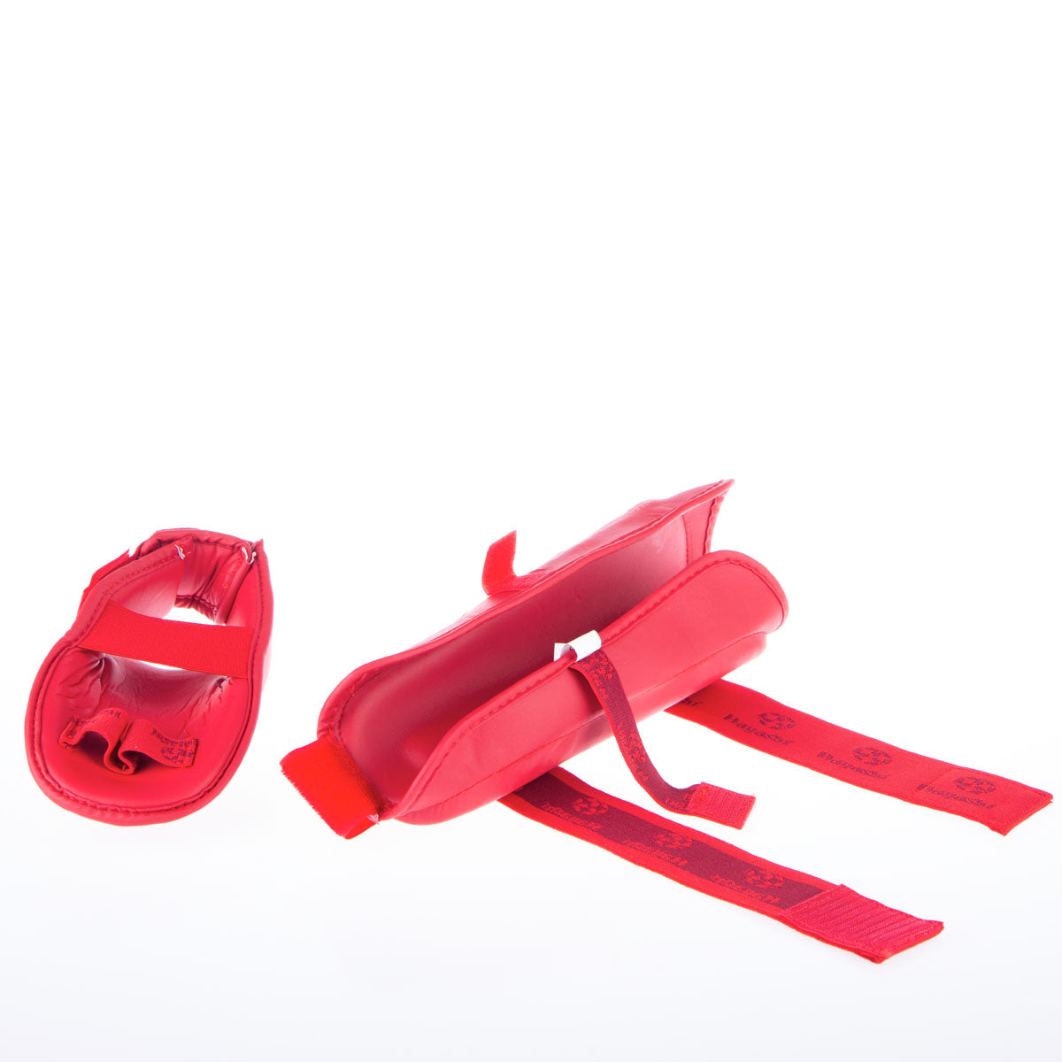 Karate Kickprotector - Instep y Shin WKF - Red, 343-4n