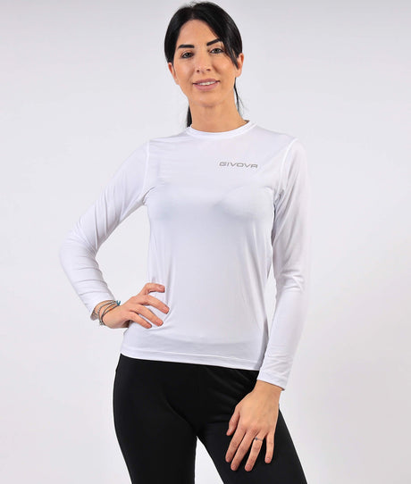 Corpus de camiseta Givova Long Training - White