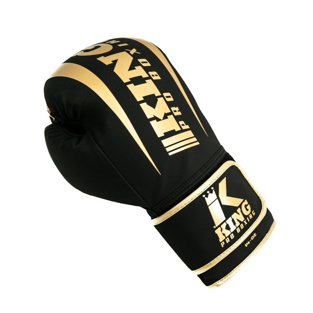 Gants de boxe King Pro Boxing Revo 6 - noir/or