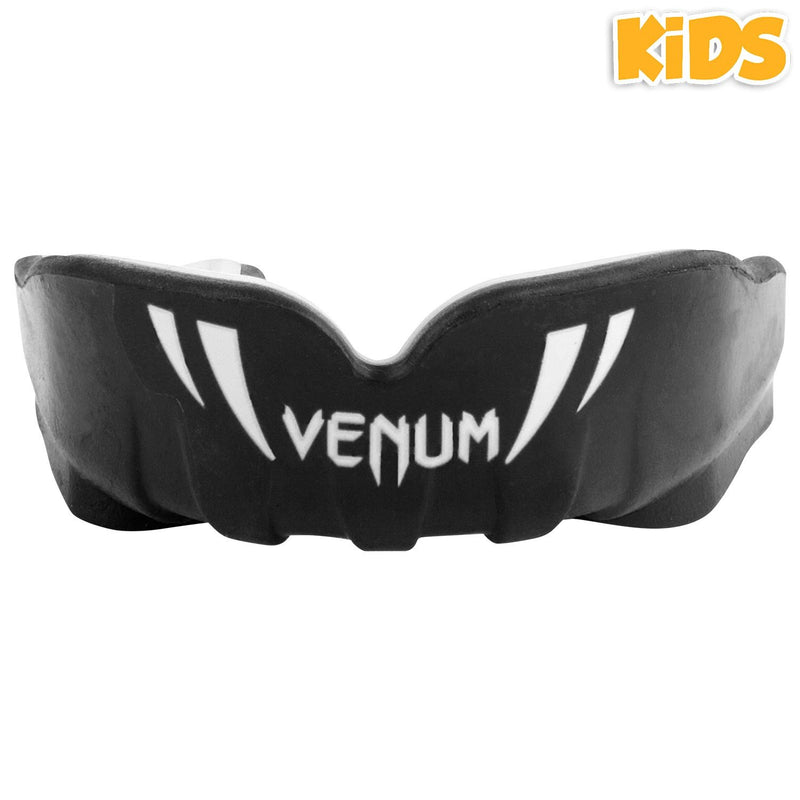 Venum Challenger Kids Mouthguard - Black/White, VENUM-03348-108