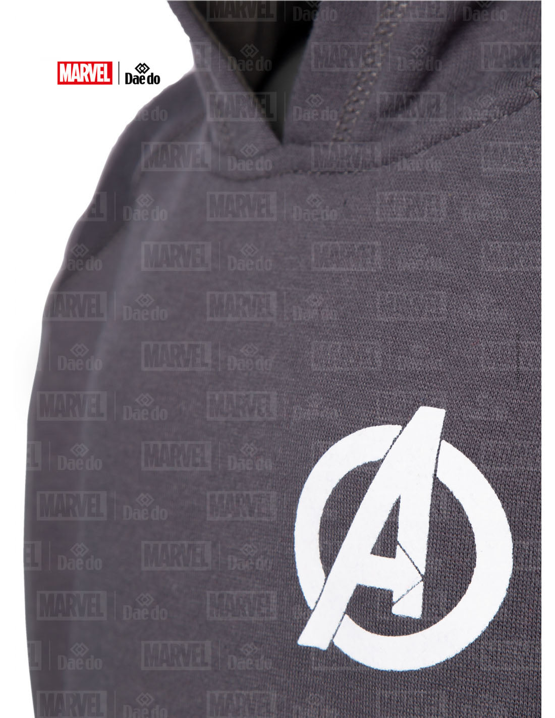 Daedo hoodie Avangers - grey, MARV50522