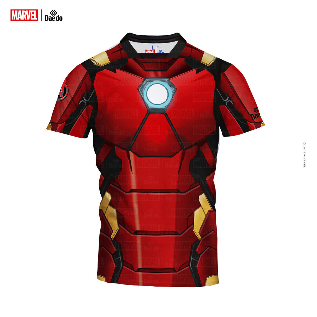 Camiseta de impresión completa de Iron Man Daedo, marv52101