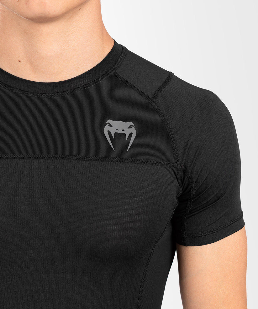Venum G -Fit Rashguard - Kurzarm - schwarz