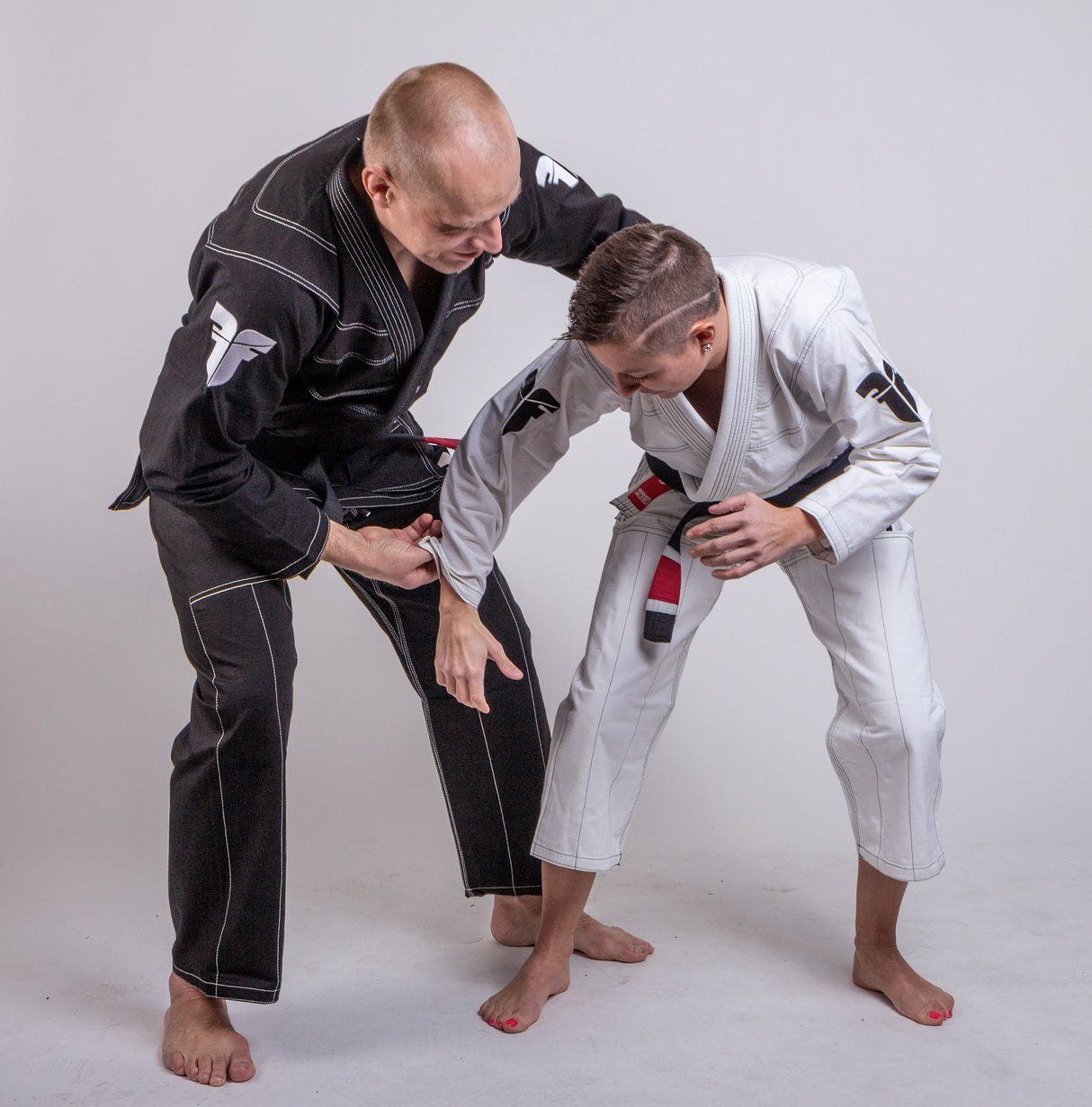 Fighter BJJ Ripstop Gi Rip Stop – schwarz, BJJBL-06