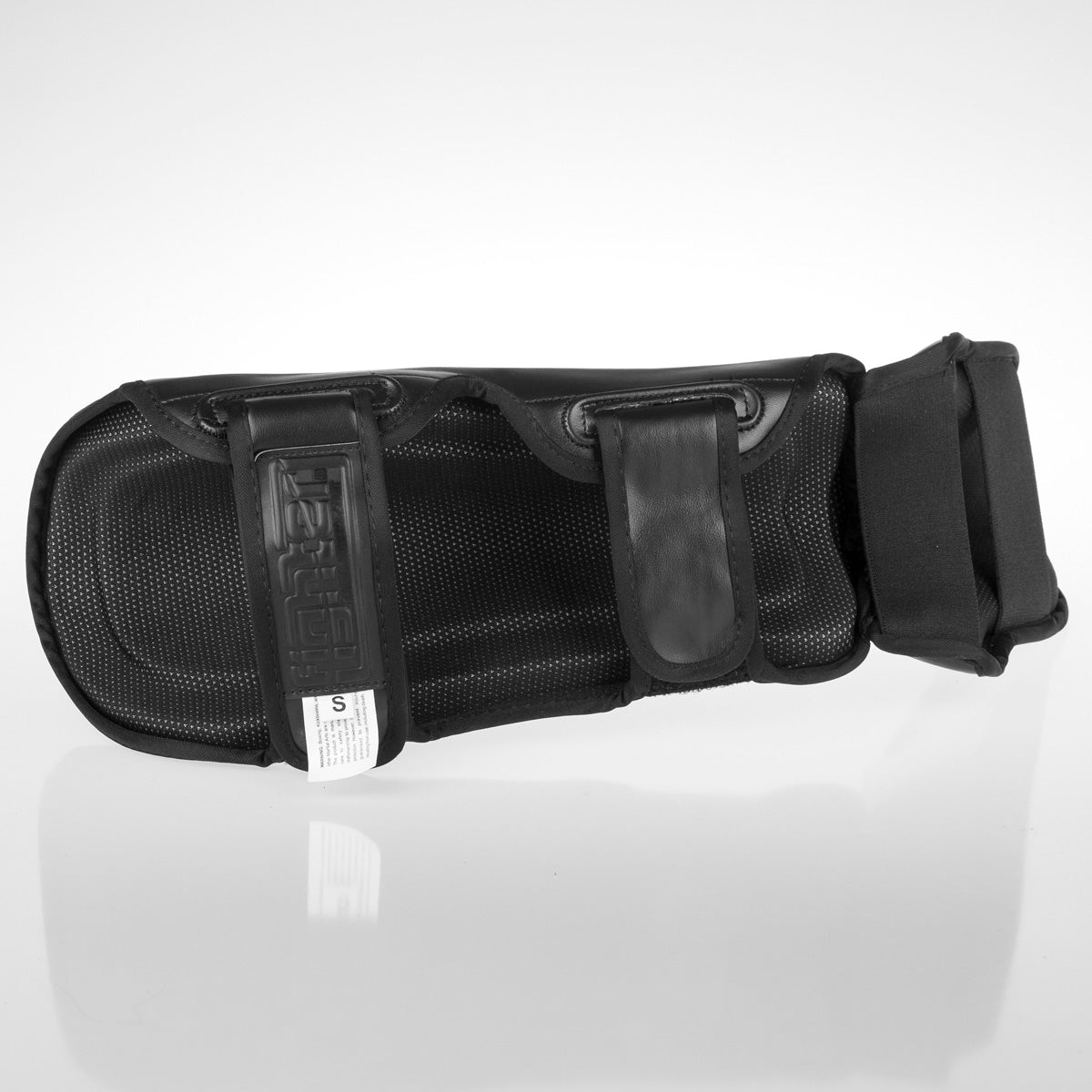 Fighter Shinguards Thai Ergo - black/gray, FSG-004BG