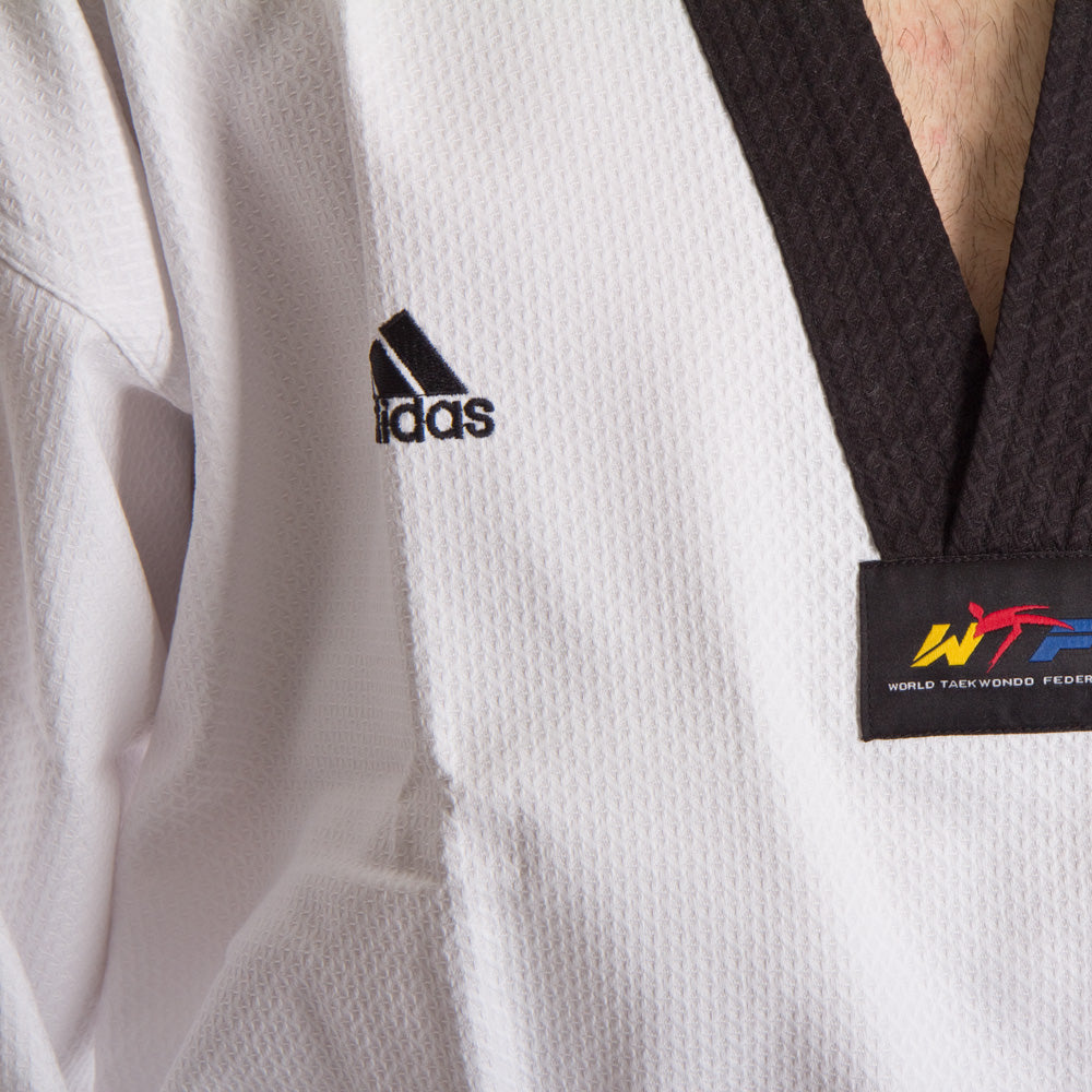 TKD Dobok - GRAND MAÎTRE - blanc, adigrand