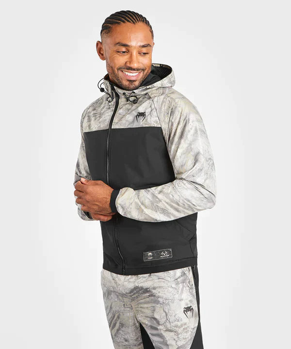 Sweat à capuche Venum Laser XT Realtree - noir/beige