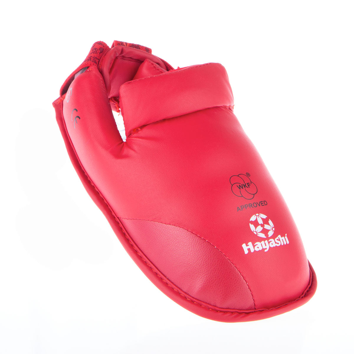 Karate Kickprotector - Instep y Shin WKF - Red, 343-4n