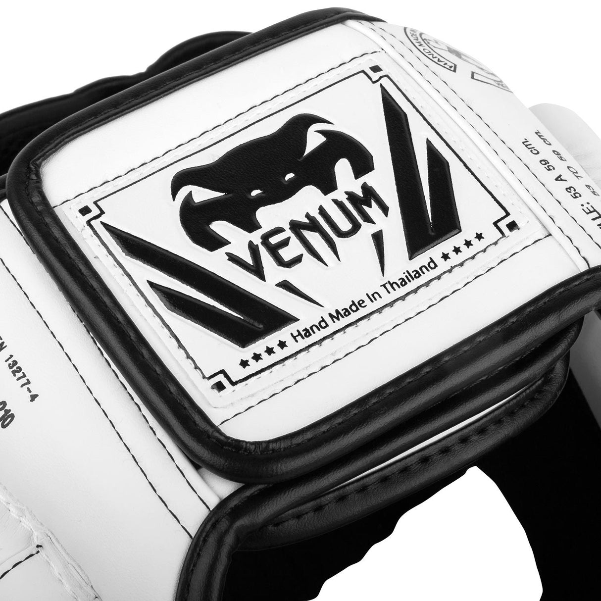 Venum Elite headguard - unisize white/black