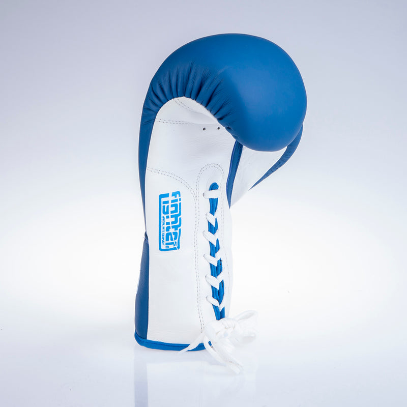 Fighter Boxing Gloves Competition Pro - light blue/white, FBG-004BL