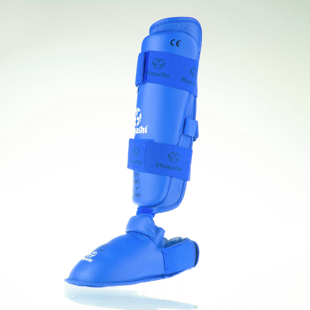 Karate Kickprotector - Instep y Shin WKF - Azul, 343-6n