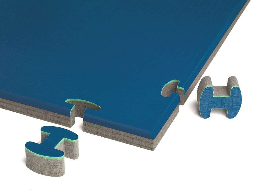 Trocellen TIS Training  Judo-Tatami 2 x 1 m – blau – 4 cm, 85209441-TR-BLUE