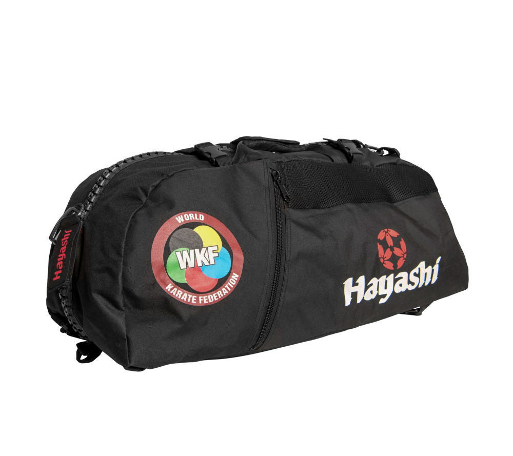 Combo de bolsas de gimnasia / mochila Hayashi WKF - M tamaño, 8041-9404