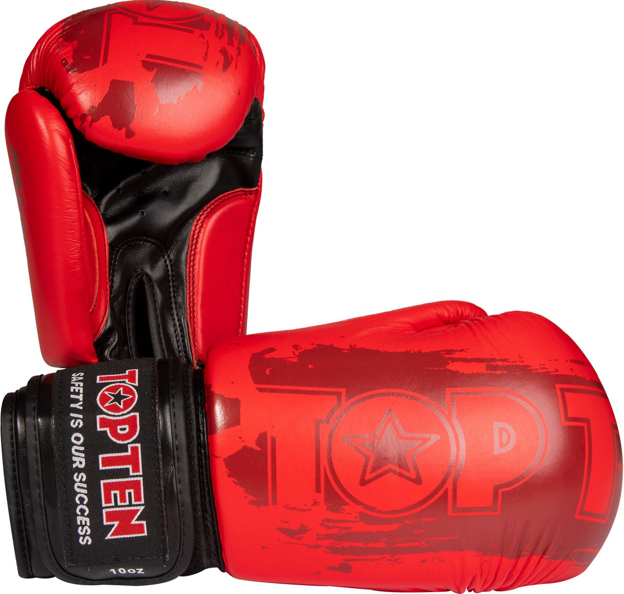 Top Diez Guantes de boxeo Tinta eléctrica - Rojo, 20662-4