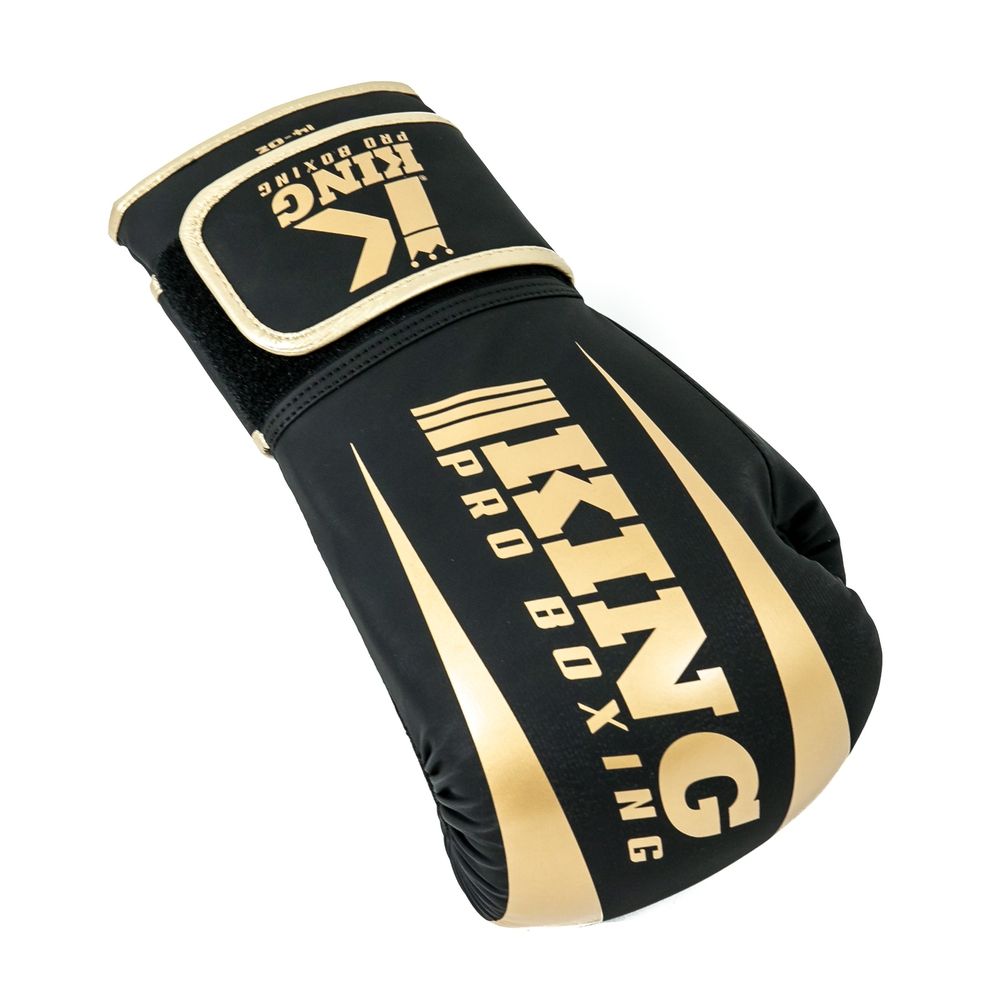 Gants de boxe King Pro Boxing Revo 6 - noir/or