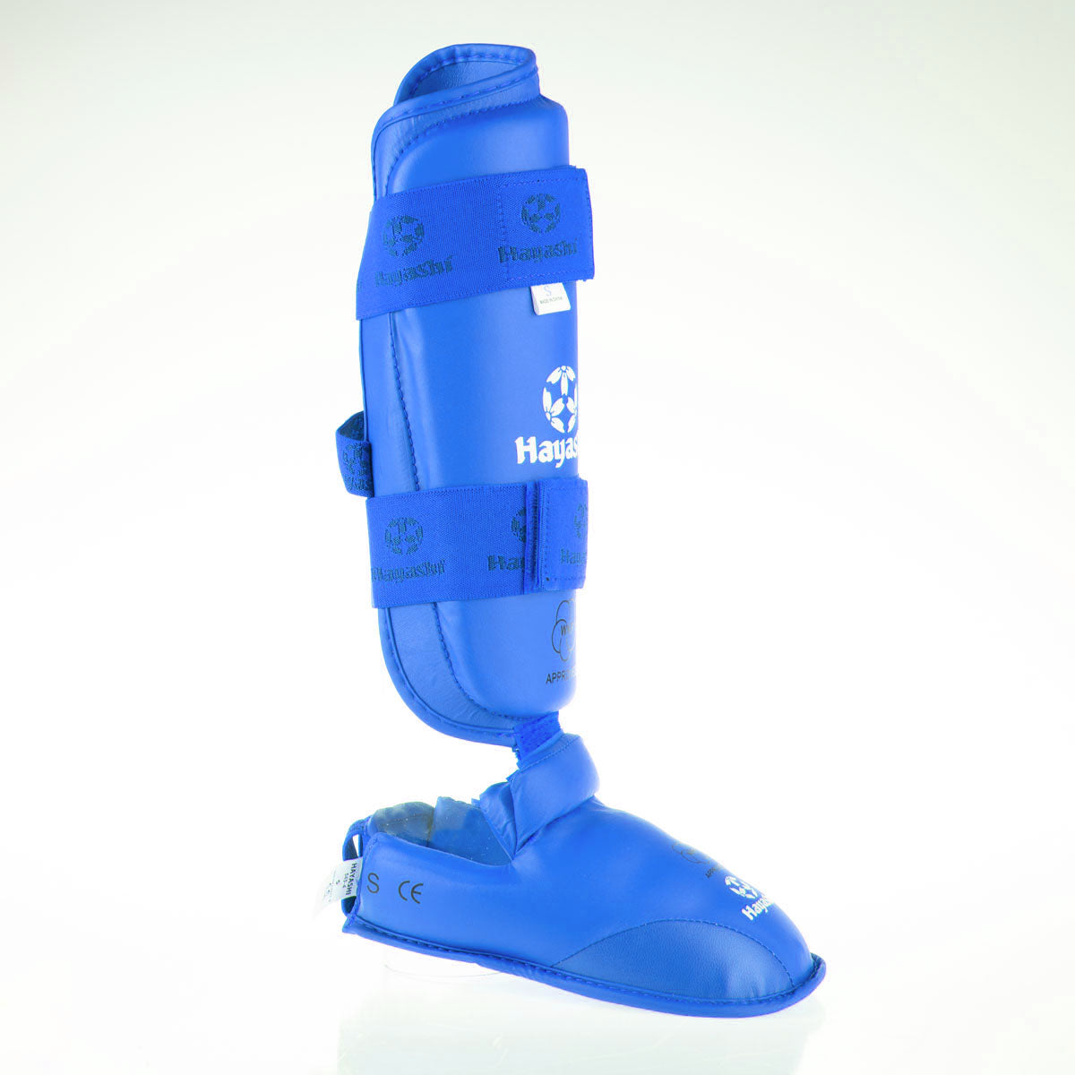 Karate Kickprotector - Instep y Shin WKF - Azul, 343-6n