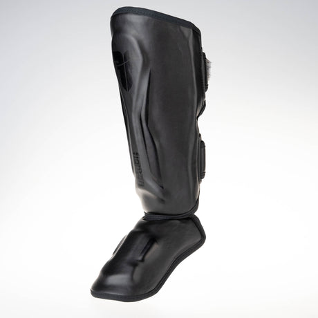 Fighter Shinguards Thai Ergo - Negro, FSG -004BB
