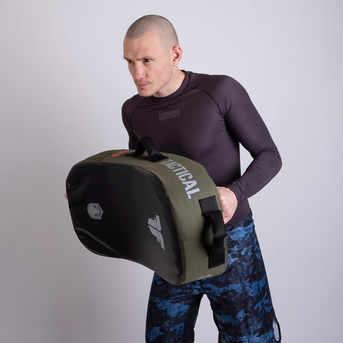 Fighter Kicking Shield - MULTI GRIP - Tactical Series - army green, FKSH-15