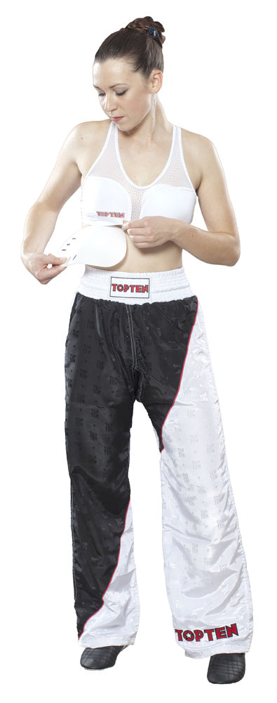 Plastron Top Ten Cool Guard - blanc, 0093-1