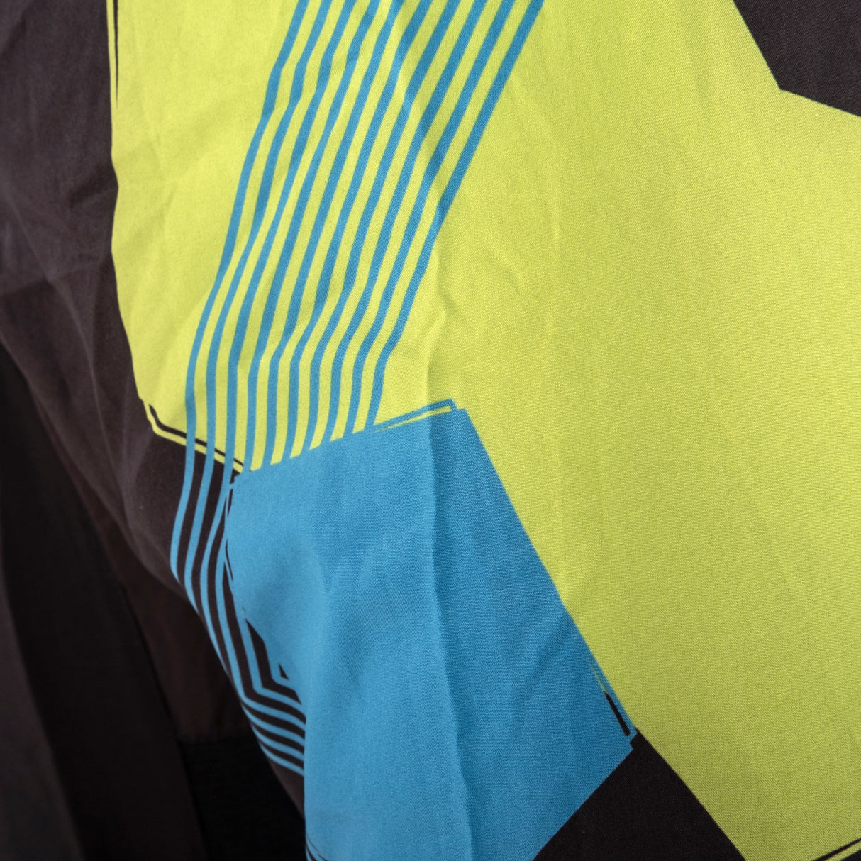 Fighter-Hose – FIGHT – schwarz/blau/grün, FF-P003BBY