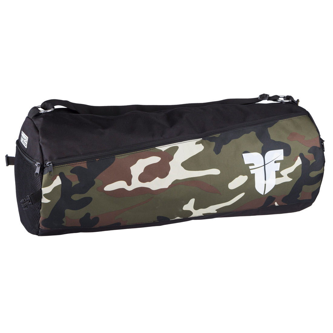 Bolsa de gimnasio de Fighter Roll - Negro/Camo, FSB -06