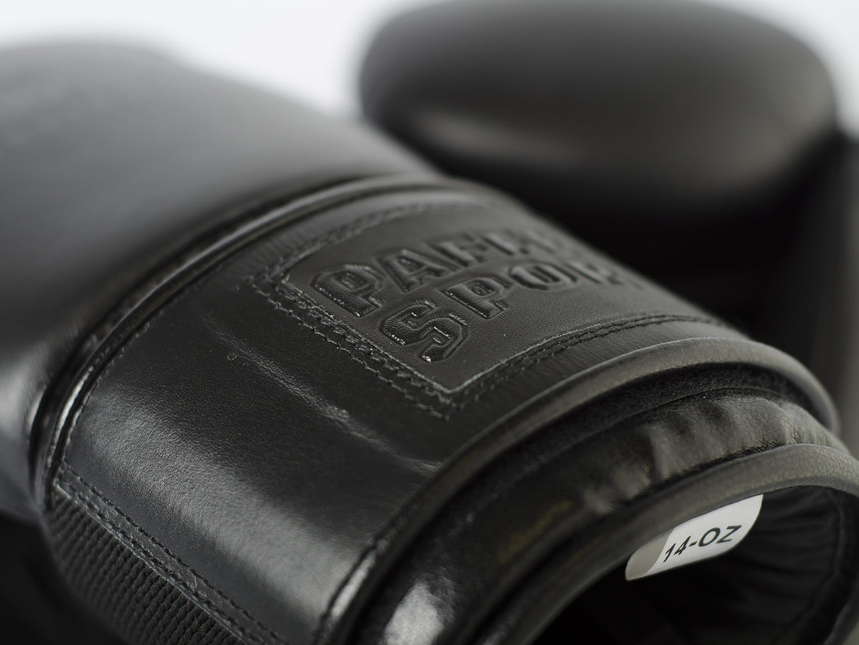 Guantes de boxeo de Paffen Sport Logotipo negro - Negro, 2143010