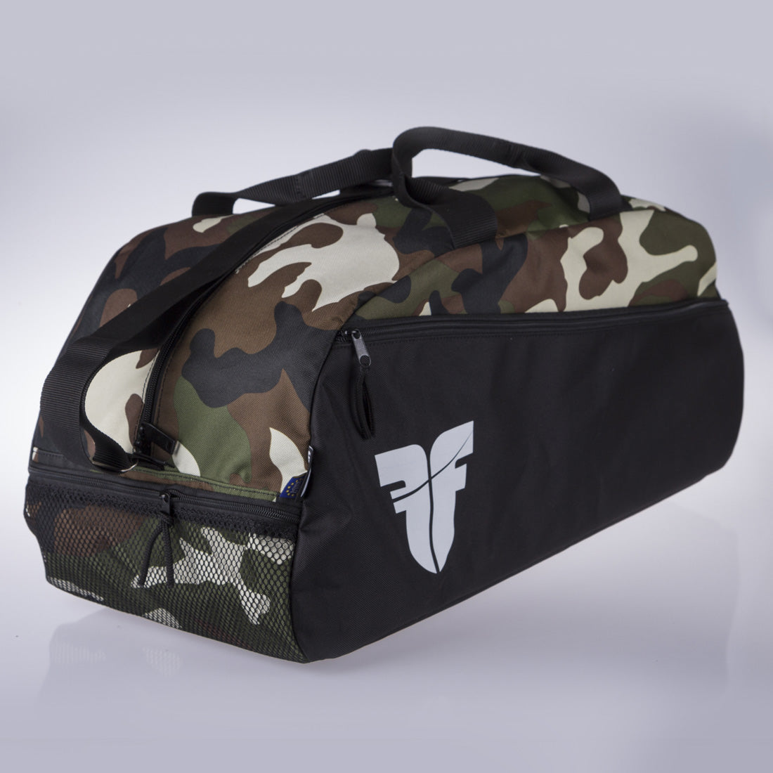 Fighter Sports Bag Gym - Black/Camo, FTG -01