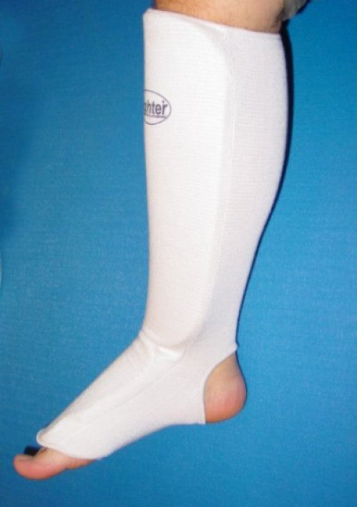 Protège-tibia Fighter Instep - blanc, JE1400IN