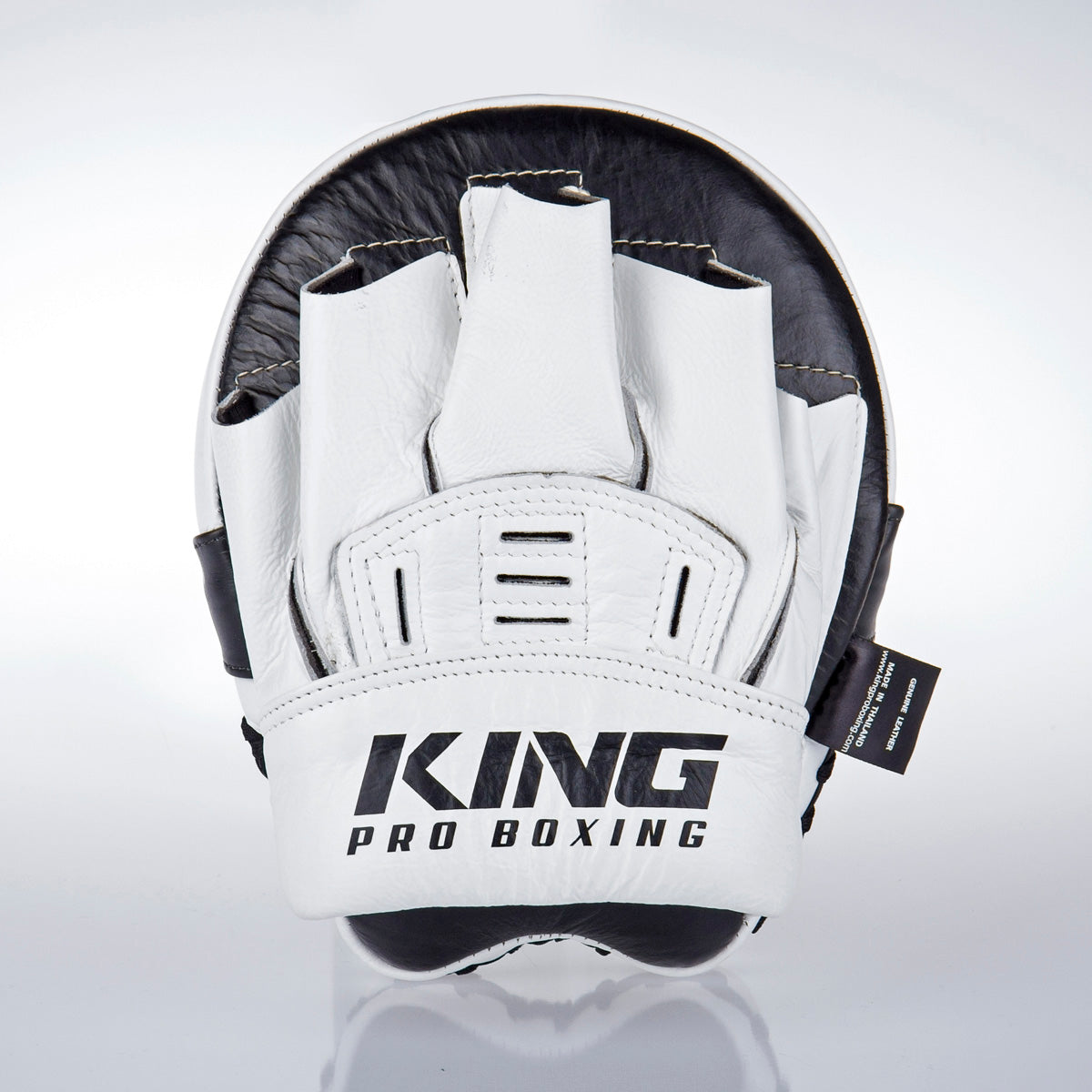King Pro Boxing Small Focus Mitts - Schwarz/Weiß, KPB/BP -BLK/WHT