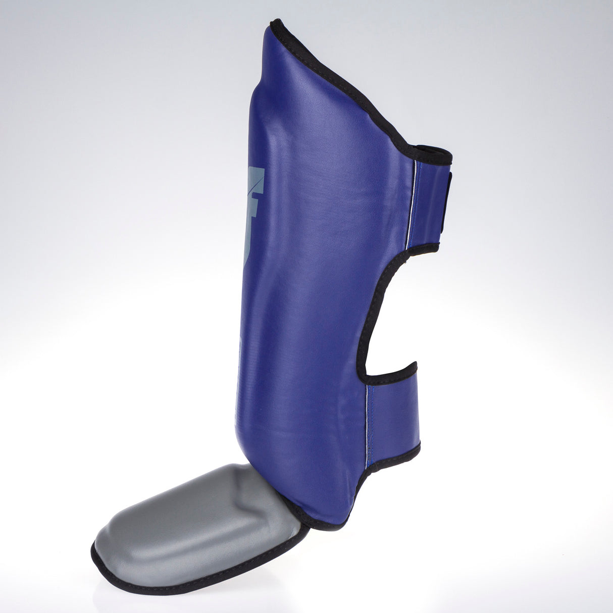 Fighter Shinguards Thai Classic - blue/gray, JE1573BLG