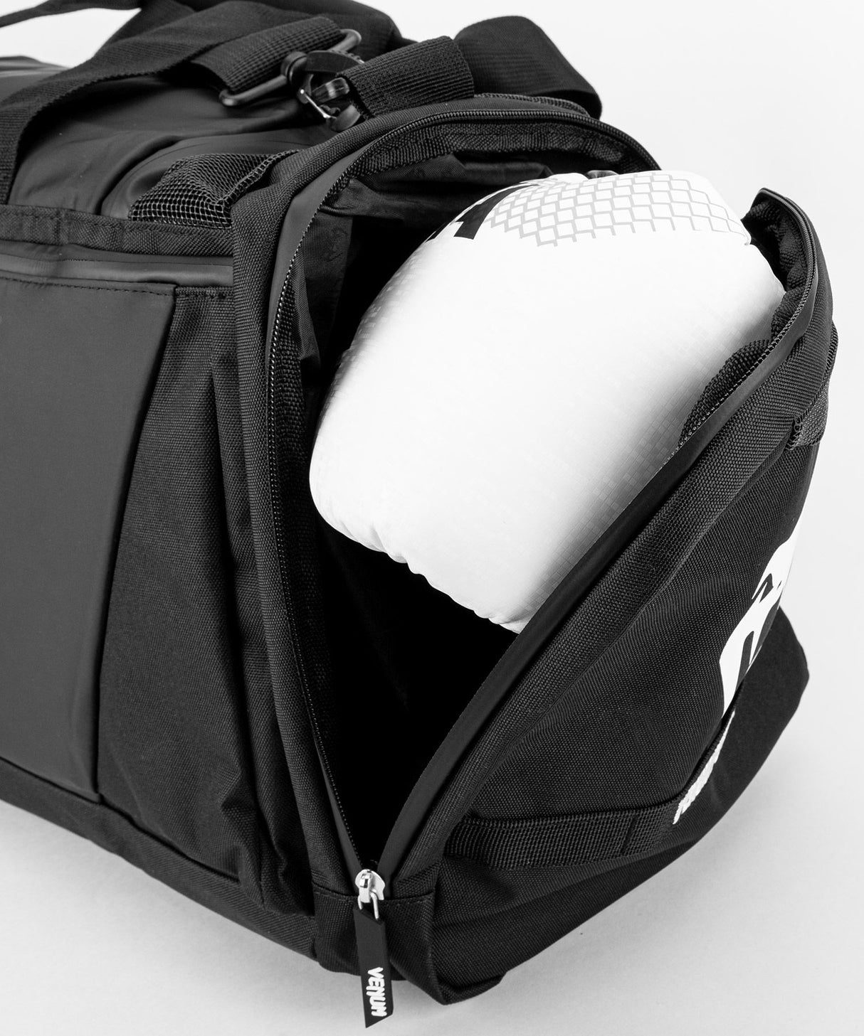 Venum Trainer Lite Evo Sports Bag - Black/White