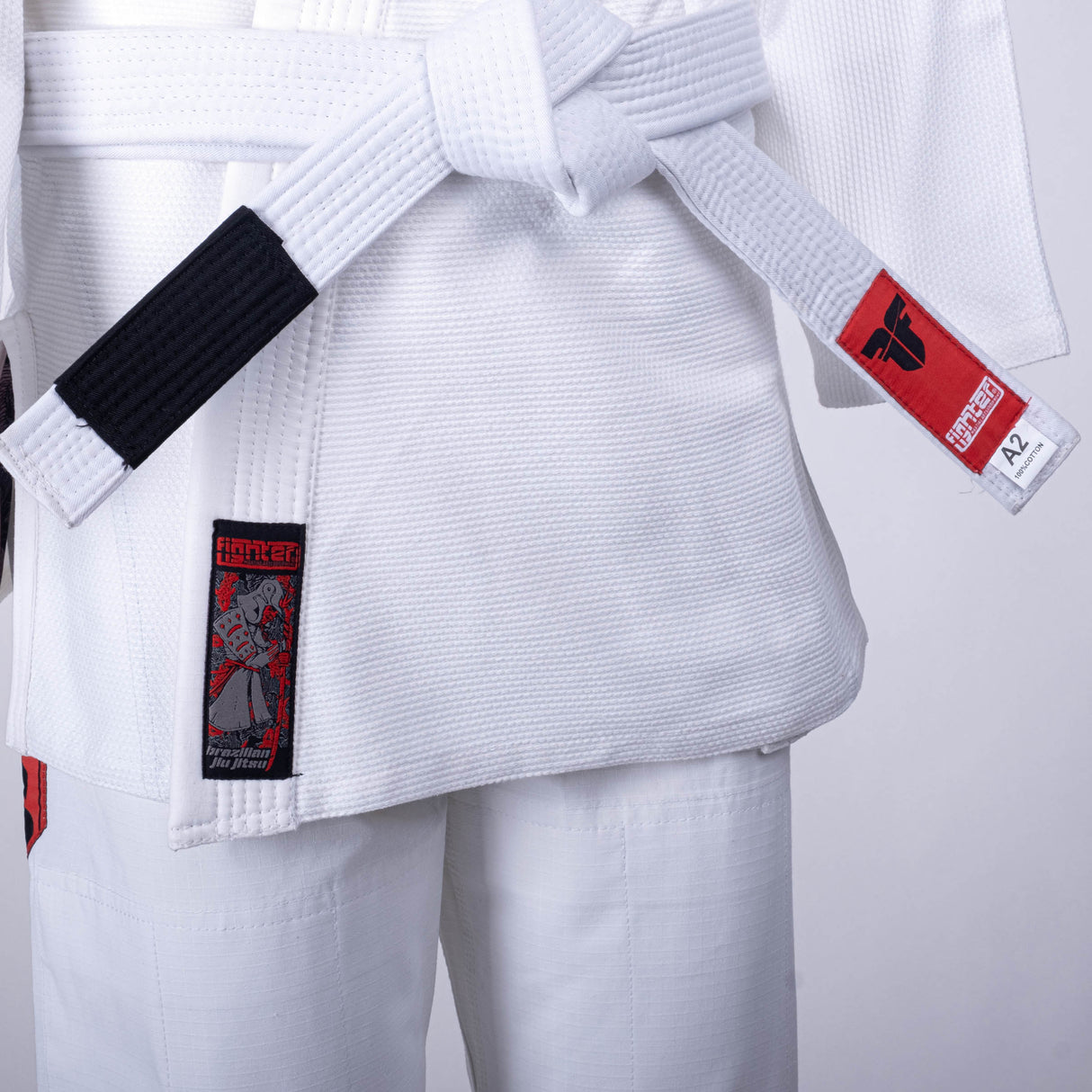 Fighter-BJJ-Uniform Samurai – weiß, BJJBW-N03
