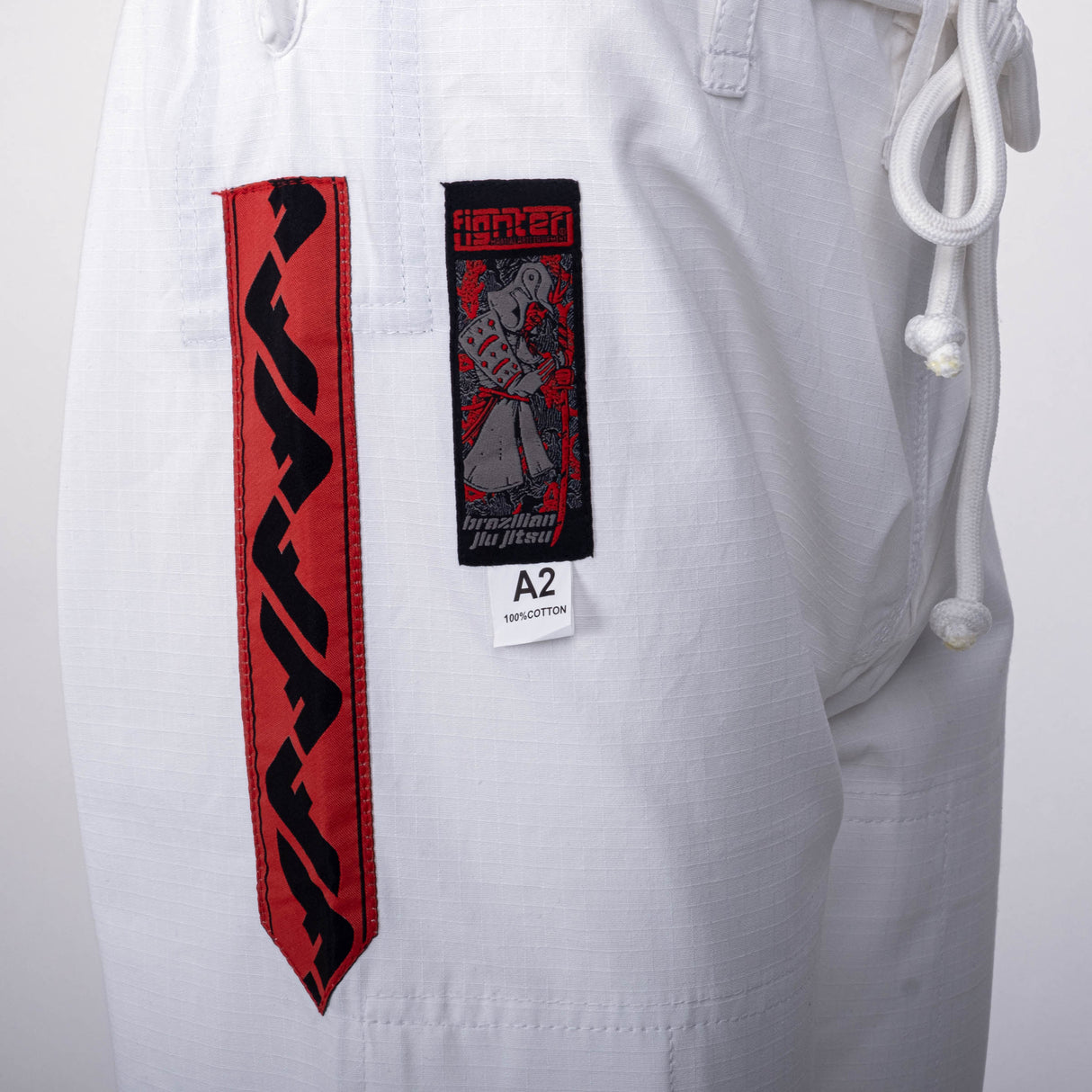 Fighter-BJJ-Uniform Samurai – weiß, BJJBW-N03