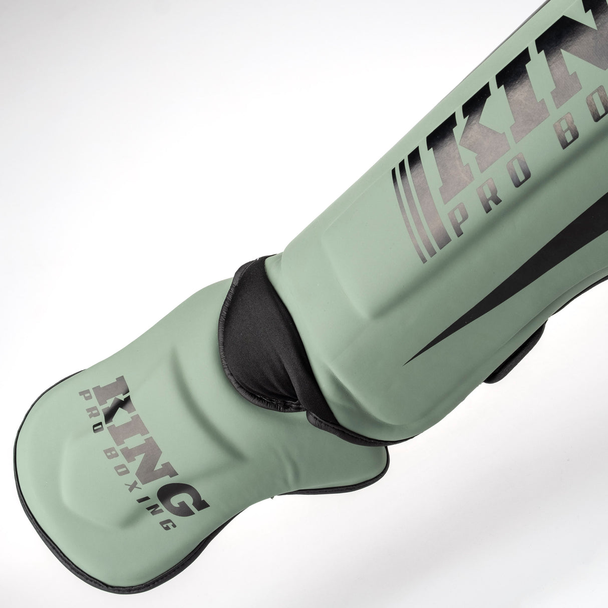 King Pro Boxing Shinguards Revo 5 - Caki