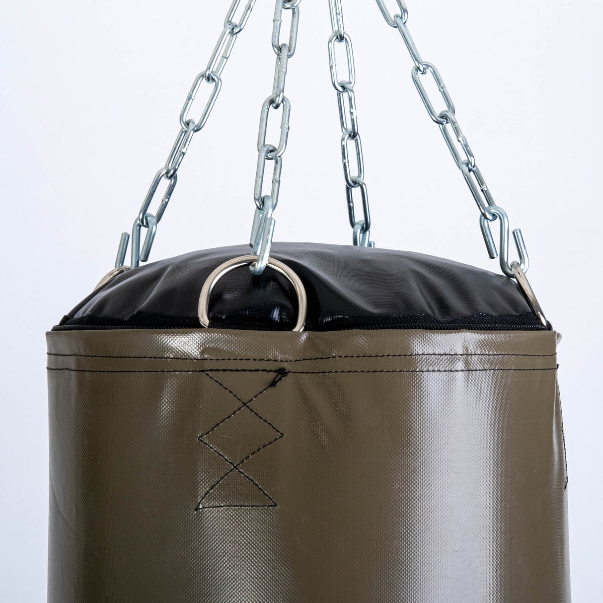 Fighter Boxsack Professional – khaki/gold, 150 cm & 180 cm; Durchmesser 36 cm